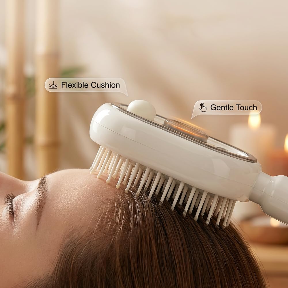 3-in-1 Electric Spray Air Cushion Massage Comb