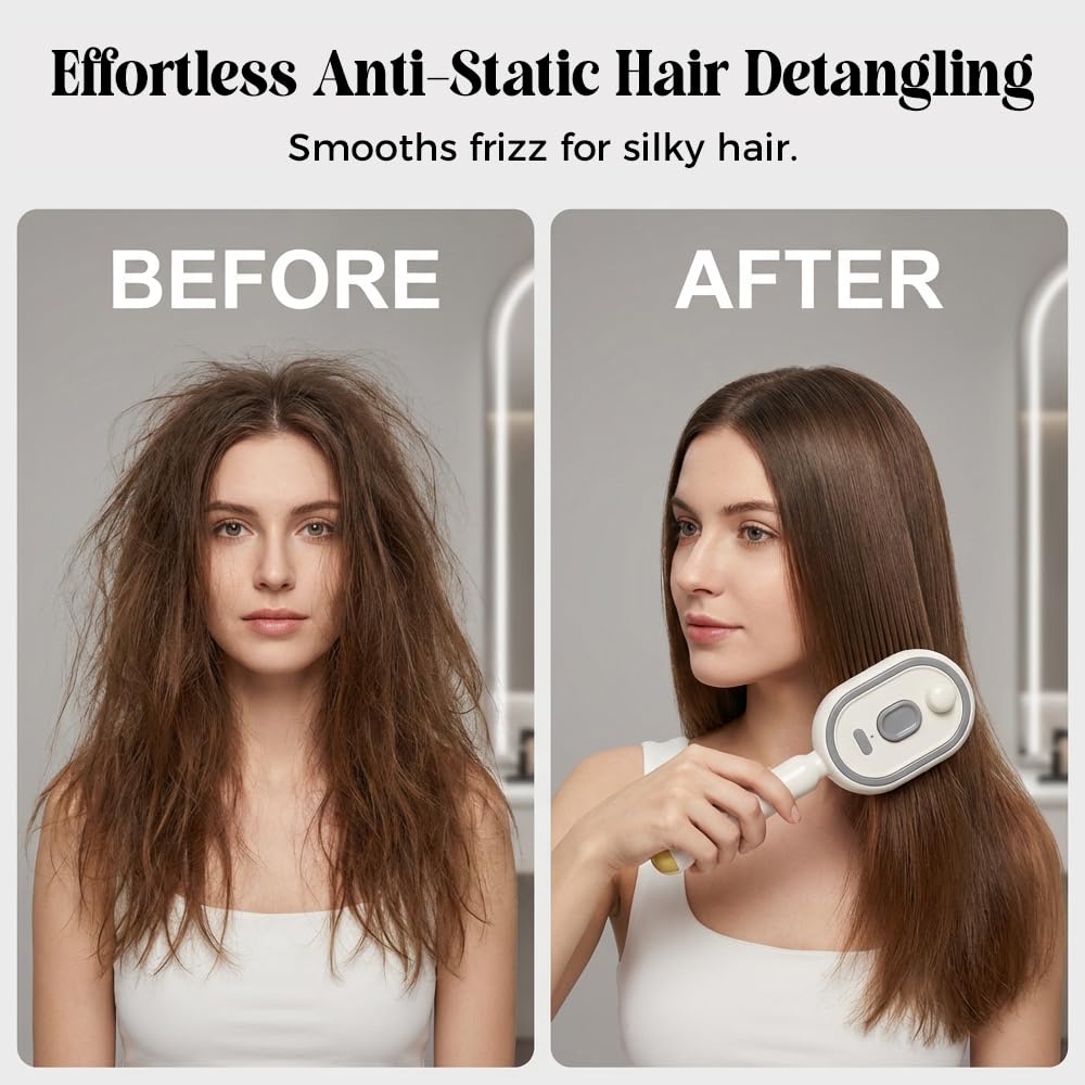 3-in-1 Electric Spray Air Cushion Massage Comb
